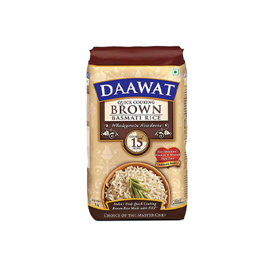 Daawat brown rice 1kg